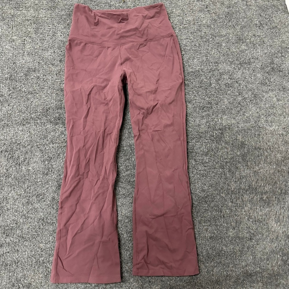 CALIA Leggings Womens Size M Purple Flare High Rise Supplex Athletic Yoga Pants